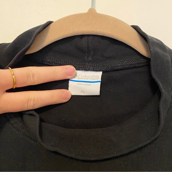 Columbia | Mock Turtleneck Longsleeve | Men’s XL | Black - Picture 4 of 4